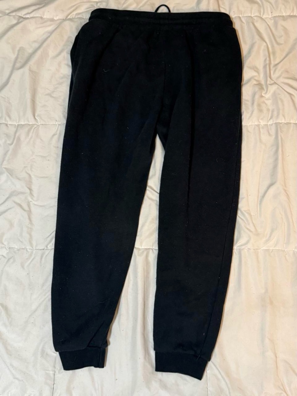 True Religion Black Jogger Sweatpants with White Wing Logo - Picture 7 of 7